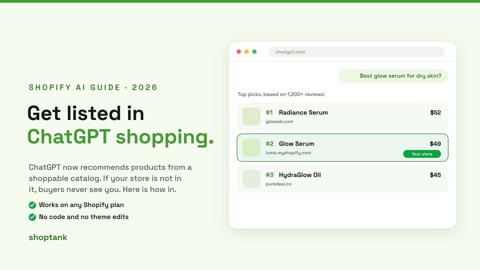 ChatGPT Has a Shopping Catalog. Your Store Is Probably Not In It.